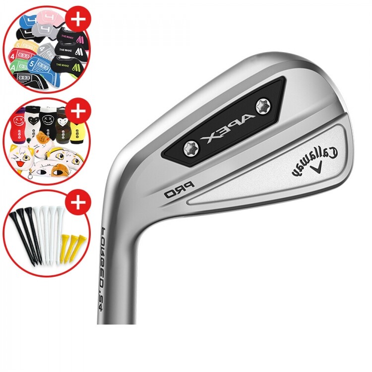 증정 [좌타특주] 캘러웨이정품 2024년 APEX PRO 스틸 7아이언 (4~9P) GF