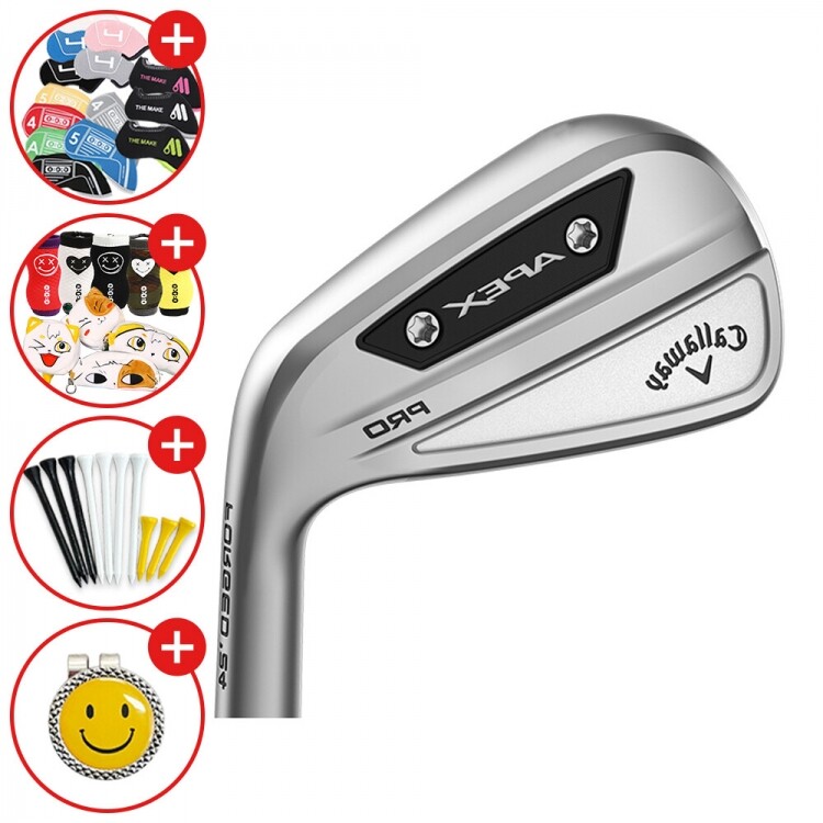 증정A [좌타특주] 캘러웨이정품 2024년 APEX PRO 스틸 7아이언 (4~9P) GF