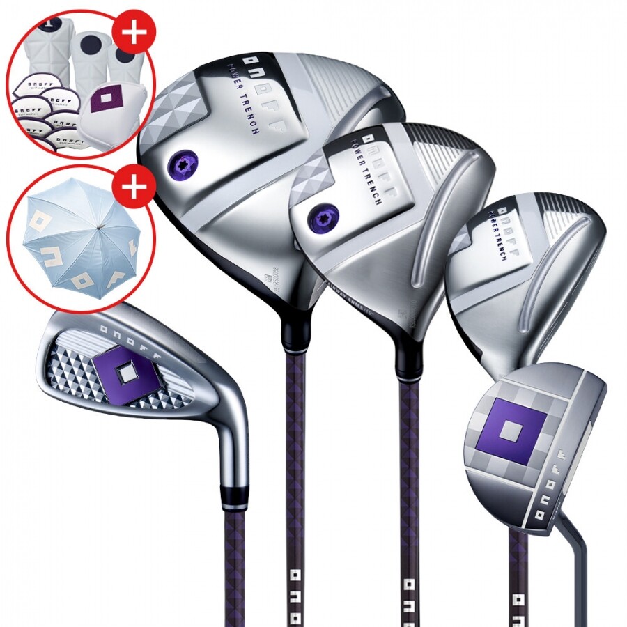 [우산증정][마스터스정품] 다이와 온오프 LP-425 여성 조합 풀세트 L강도(11PCS) (D+FW+UT+7I+PUTTER) GF