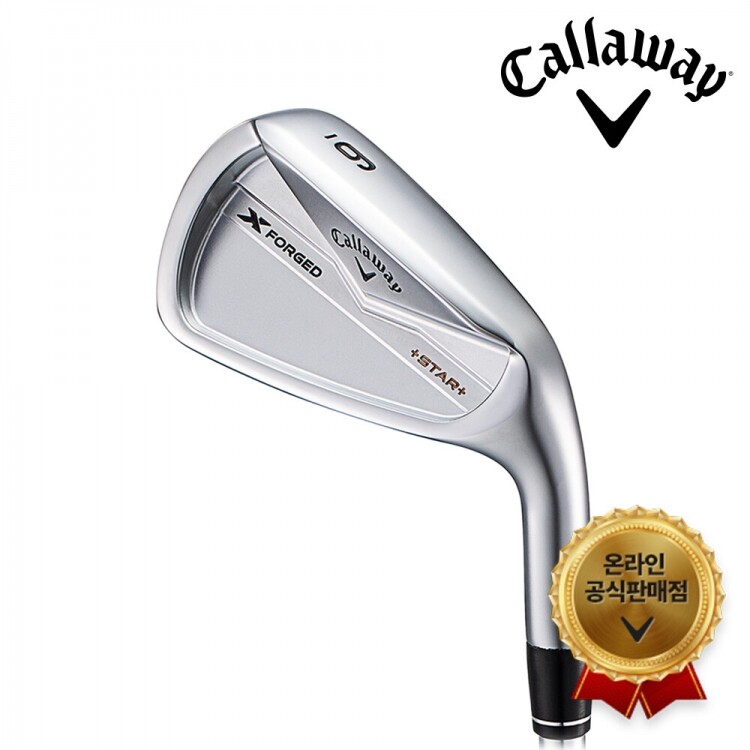 (6월 특가상품) 캘러웨이 24년 X FORGED STAR+ 아이언세트 6개 GF