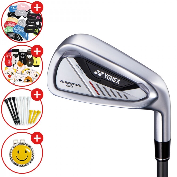 증정A[세양스포츠정품] 요넥스 2025 NEW EZONE GT 4 남성 카본 아이언세트 8I(6-P,A,AS,S) GF