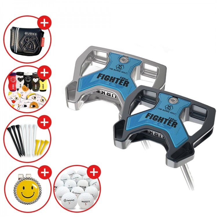 증정A [엠스포츠정품] 버크 제로토크퍼터 FIGHTER 22-CC_GF