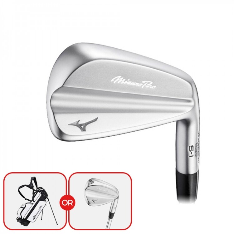 [스탠드백or웨지 증정][한국미즈노정품] 미즈노프로 25년 S-1 남성 아이언세트(4-PW) GF