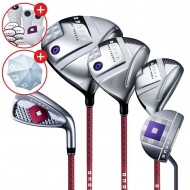 [우산증정][마스터스정품] 다이와 온오프 LP-425 여성 조합 풀세트 핑크 A강도(11PCS)(D+FW+UT+7I+PUTTER) GF