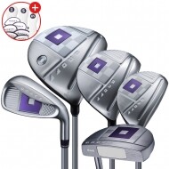 [마스터스정품] 23년 다이와 LP-423 여성 조합 풀세트(11PCS) (D+FW+UT+7I+PUTTER) L강도 퍼플(그레이) GF