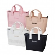 [테일러메이드정품] 우먼스 라운드 토트백[BLACK/WHITE]