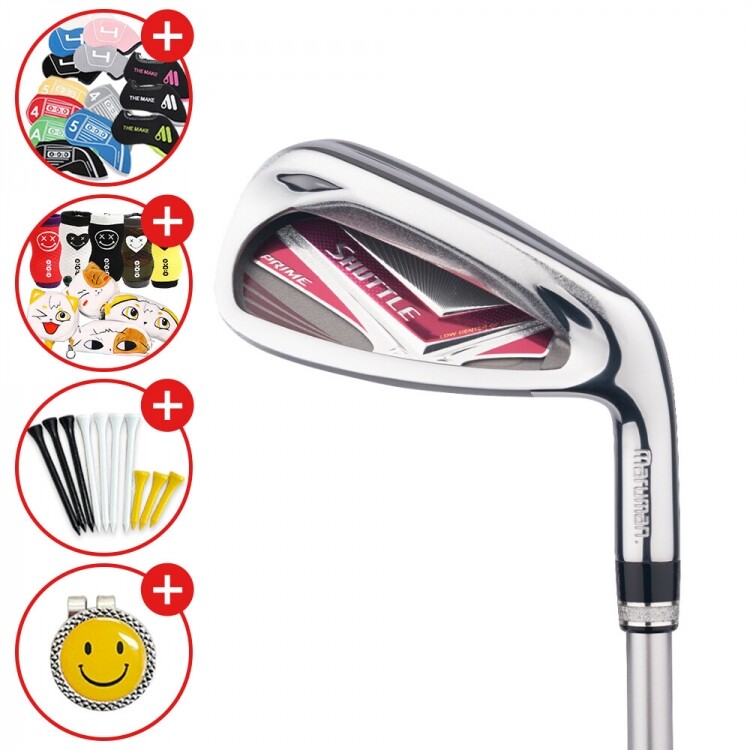 증정A [마제스티정품] 23년 셔틀프라임 여성 7개 아이언세트 GF