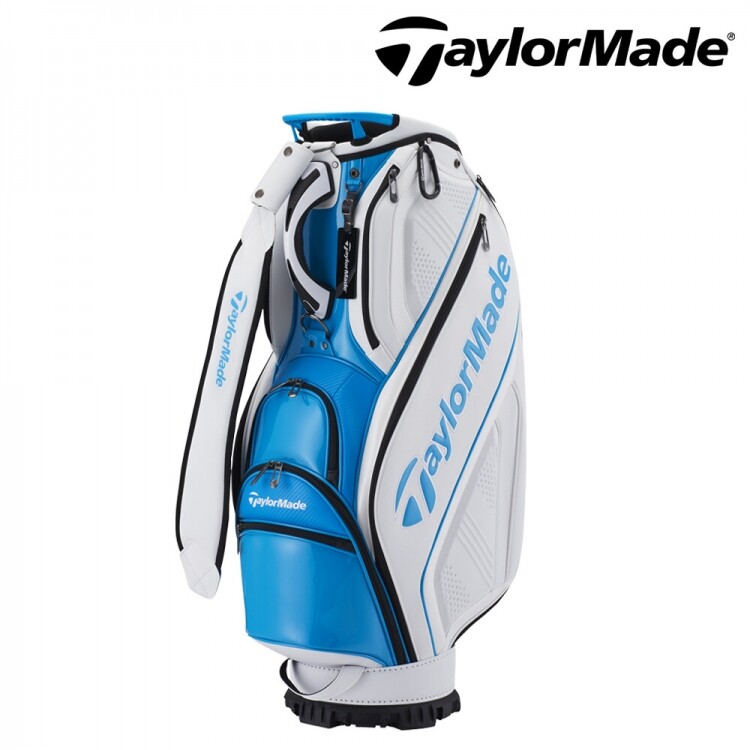 [테일러메이드정품] 22년 Auth-Tech Cart Bag [WHITE/SKYBLUE]