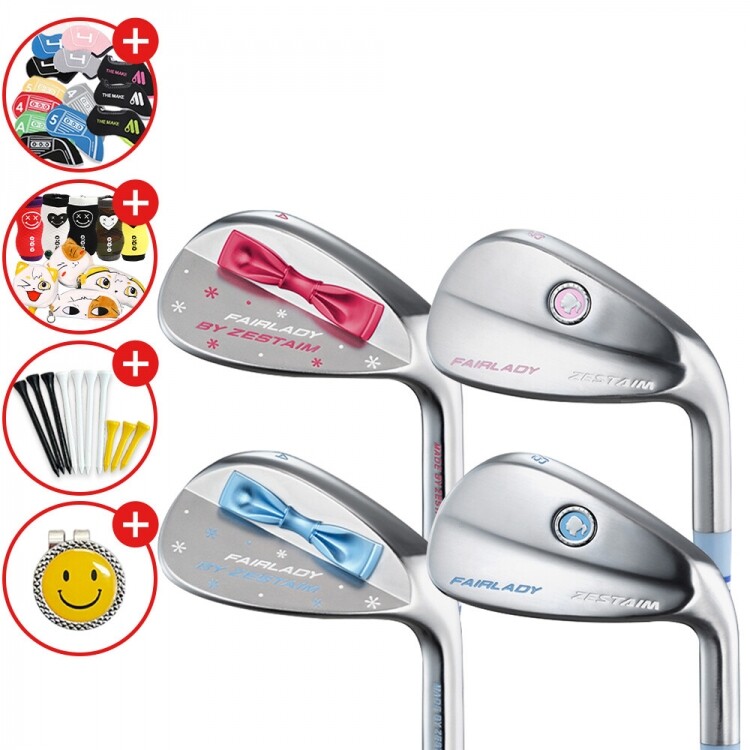 증정A [캠제스타임코리아정품] 제스타임 페어레이디 (FAIRLADY) 여성용 8개 아이언세트 (#6-P,G,A,S) GF