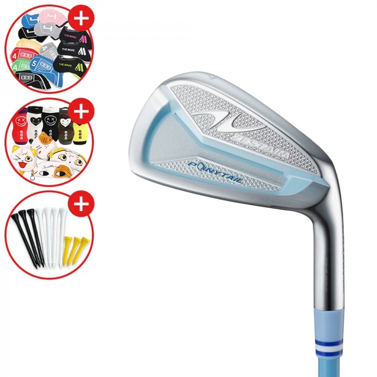 증정 [캠제스타임코리아정품] 제스타임 포니테일 (PONYTAIL) 여성용 8개 아이언세트 (#5-P,A,S) GF