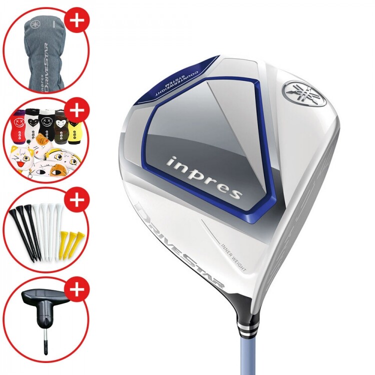 증정 [오리엔트골프정품] 야마하 23 드라이브스타 DRIVE STAR 여성 드라이버 GF