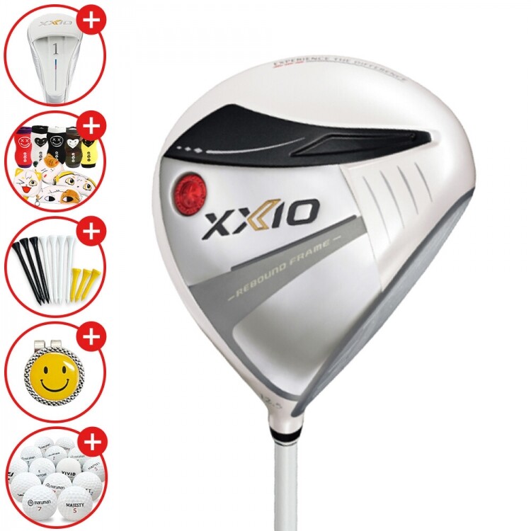 증정A [던롭코리아정품] 젝시오13 화이트에디션 여성 드라이버 GF