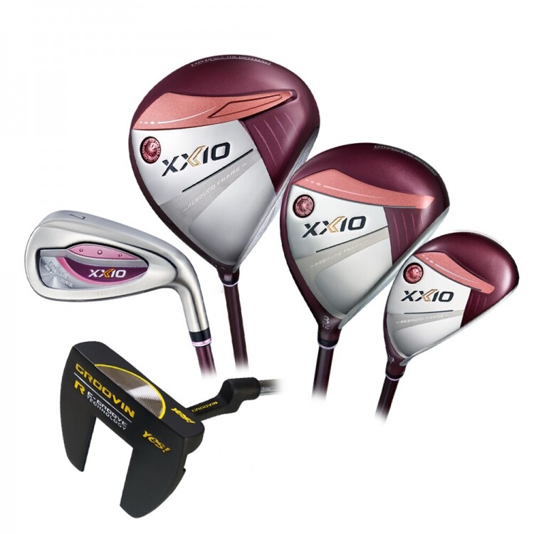 [에스퍼터증정] 젝시오13 여성용 풀세트 GF(드라이버/우드/유틸/퍼터 구성)