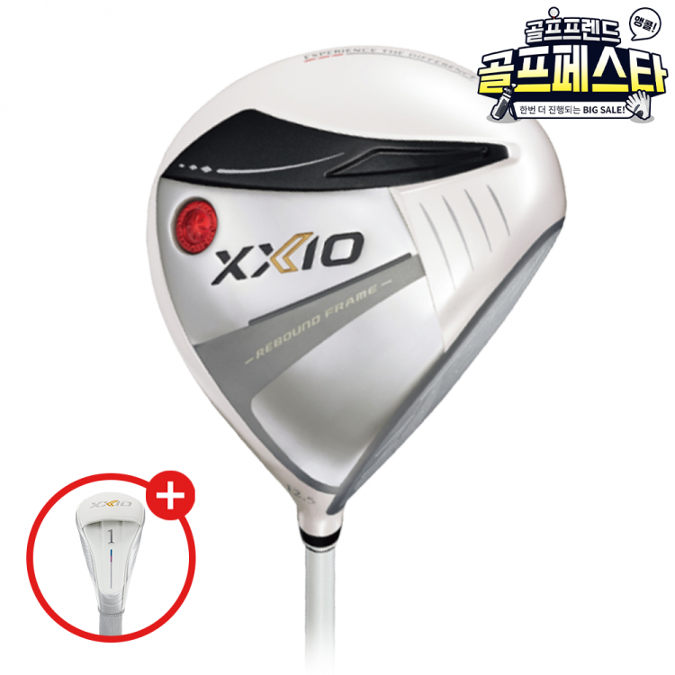 (앵콜 특가상품) [던롭스포츠코리아] 젝시오13 화이트에디션 여성 드라이버 GF