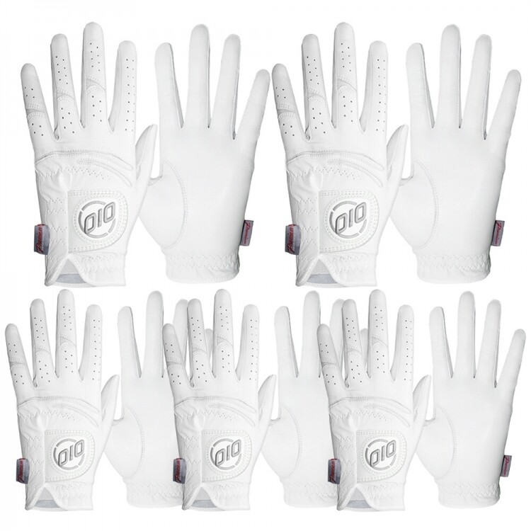 [범양글러브] 양손 OIO 천연양피 골프장갑 여성용 5장세트 GF