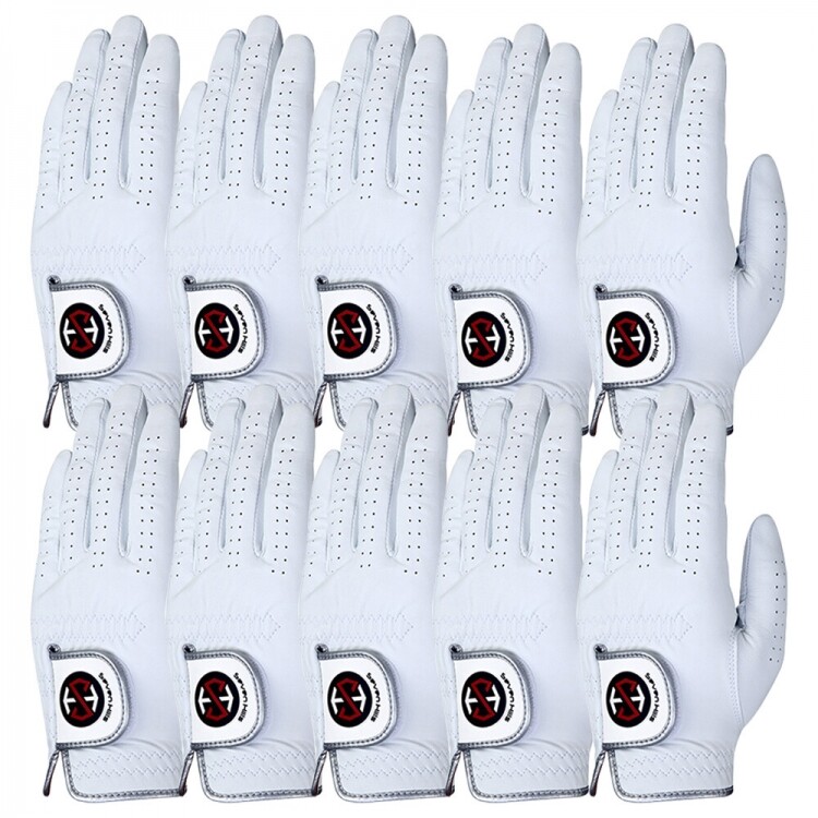 세븐힐스 카브레타 천연 양피 왼손 여성용 장갑 10장 세트 GF