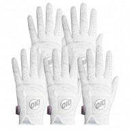 [범양글러브] 왼손 OIO 천연양피 골프장갑 여성용 5장세트 GF