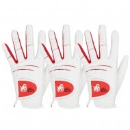 [옐로우바나나] 반양피 골프장갑 여성용 3장 세트 GF