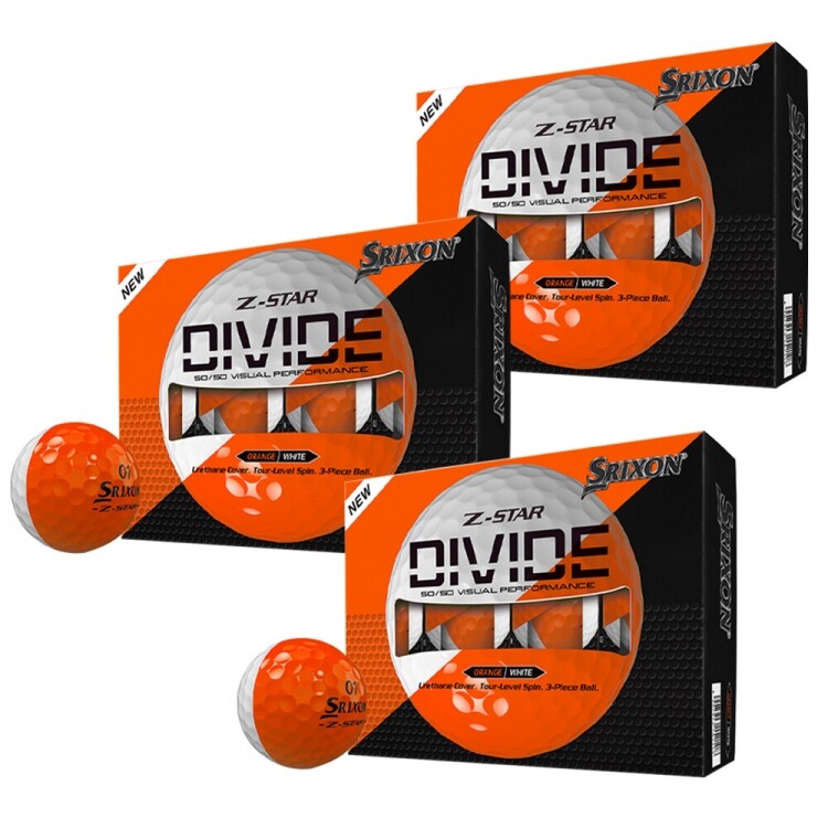 [던롭스포츠코리아정품] 스릭슨 제트스타 Z-STAR 9 디바이드 골프공 3더즌세트 GF