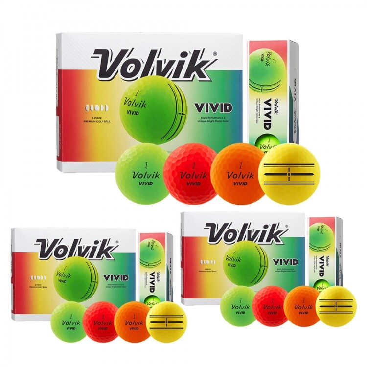 [볼빅 정품] 2025 비비드(VIVID) 골프공 3더즌세트 GF
