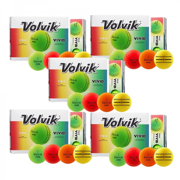 [볼빅 정품] 2025 비비드(VIVID) 골프공 5더즌세트 GF