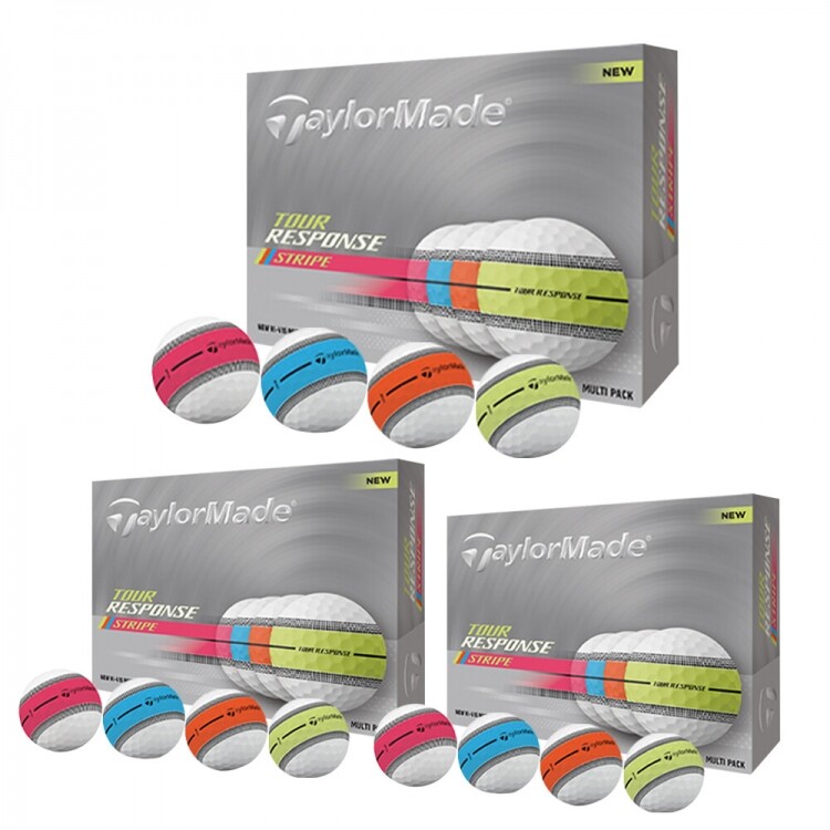 [테일러메이드정품] 25년 투어 리스폰스 TOUR RESPONSE 골프공 12구 3피스 3더즌세트 GF
