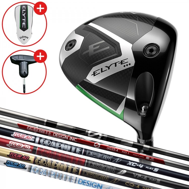[특주 2주소요] 캘러웨이 엘리트 트리플다이아몬드 드라이버 TOUR AD 샤프트 GF