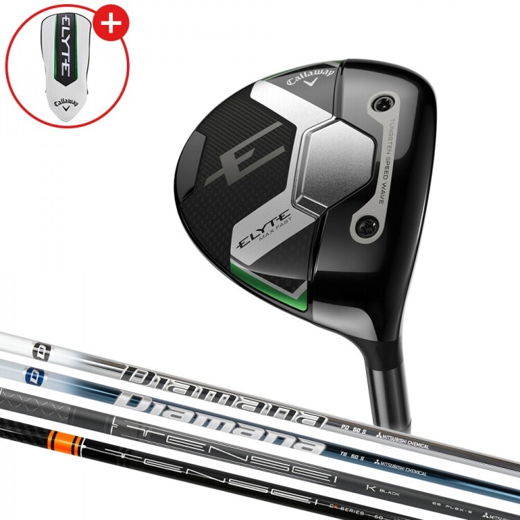 [특주 2주소요] 캘러웨이 엘리트 맥스패스트 여성용 우드 DIAMANA 샤프트 GF