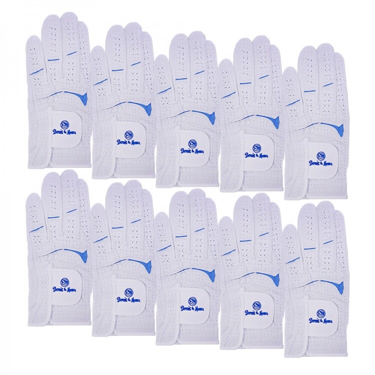 데니스 골프장갑 남성용 양피 10장세트 GF