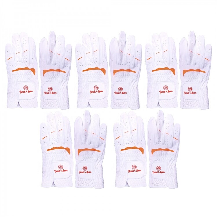 데니스 골프장갑 여성용 실리콘 5장세트 GF