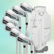 [캘러웨이정품] 캘러웨이 레바 라이즈 (REVA RISE) 여성용 7개 아이언 캐디백 세트 GF