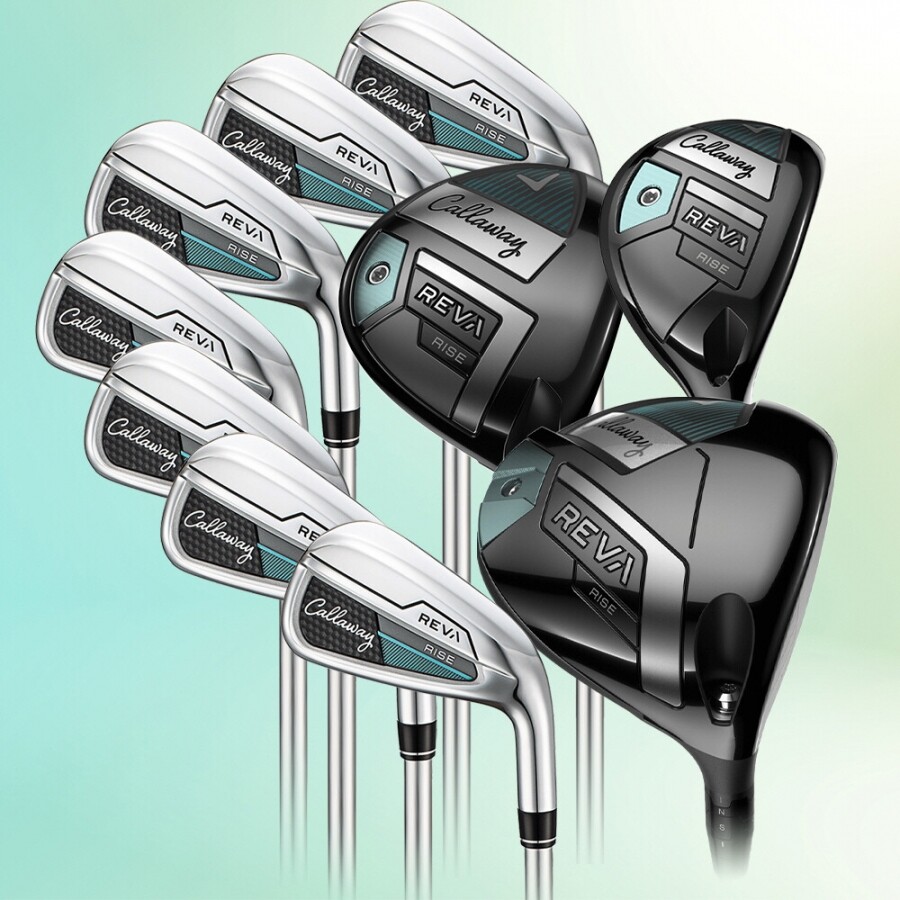 [A급 리퍼브][캘러웨이정품] 캘러웨이 레바 라이즈 (REVA RISE) 여성용 풀세트 (10PCS)(D+FW+UT+7I) GF