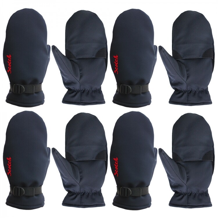 [범양글러브 정품] 스카치 동계 벙어리장갑(양손) 4개 세트 GF