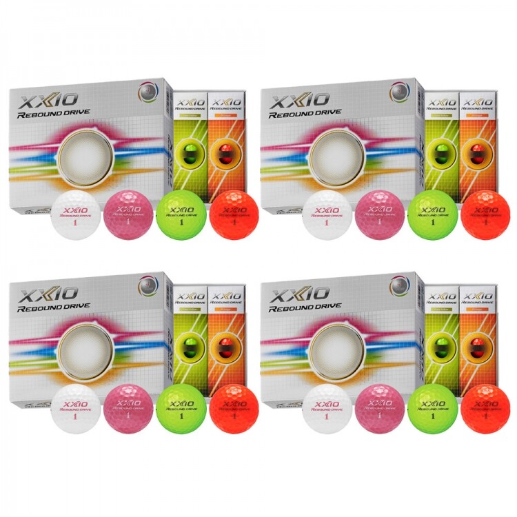 [던롭코리아 정품] 젝시오 리바운드 드라이브 골프공 3피스 4더즌세트 GF