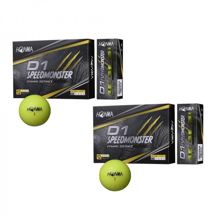 (혼마골프 정품) 혼마 볼 D1 Speed Monster 2더즌 세트_GF