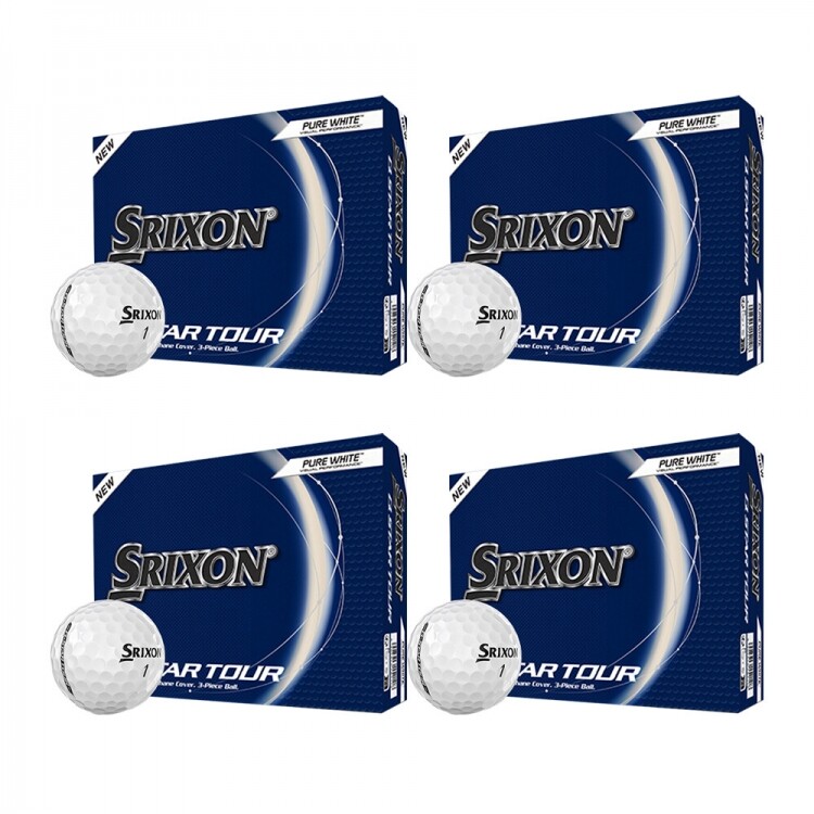 [던롭코리아정품] 스릭슨 Q-STAR TOUR5 골프공 12구 로고볼무료인쇄 4더즌 세트 GF