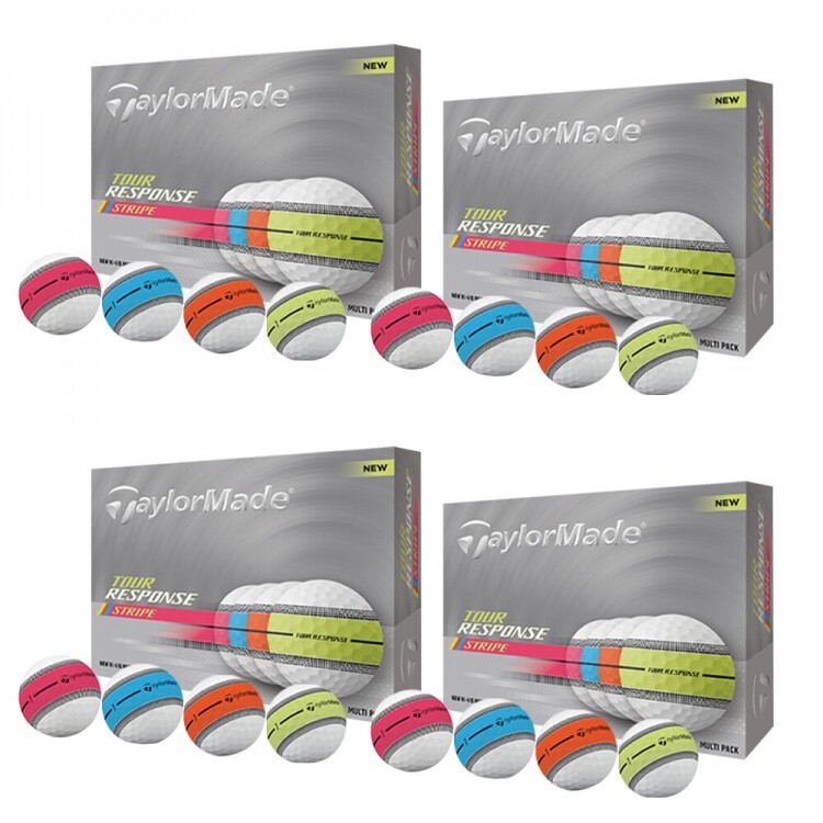 [테일러메이드정품] 25년 투어 리스폰스 TOUR RESPONSE 골프공 12구 3피스 4더즌세트 GF
