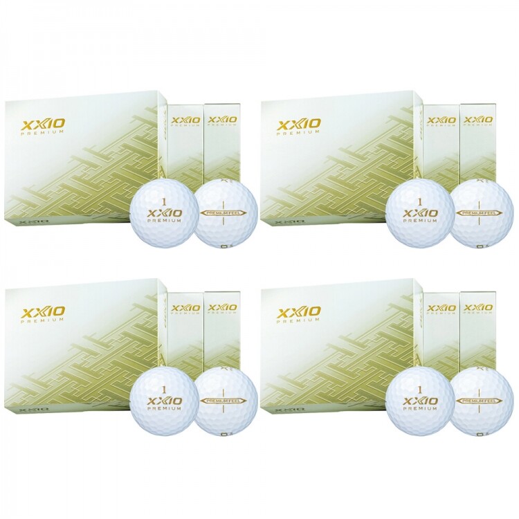 [던롭코리아 정품]젝시오 프리미엄 골프공 (WHITE) 3피스 4더즌세트 GF