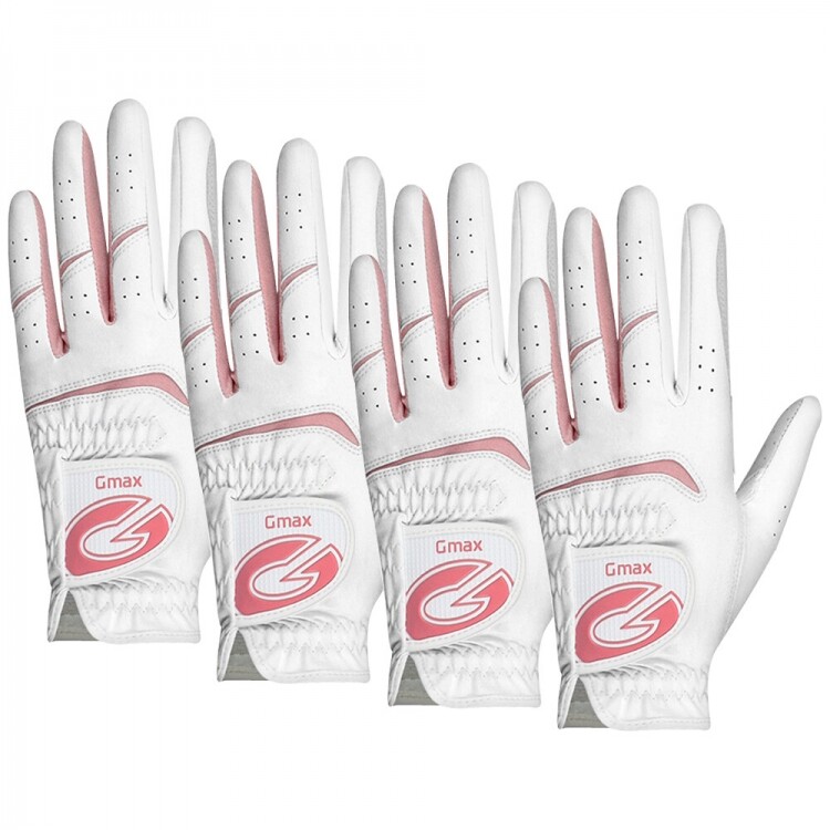 [범양글러브] 지맥스 여성 양손 반피장갑 4장 세트 GF