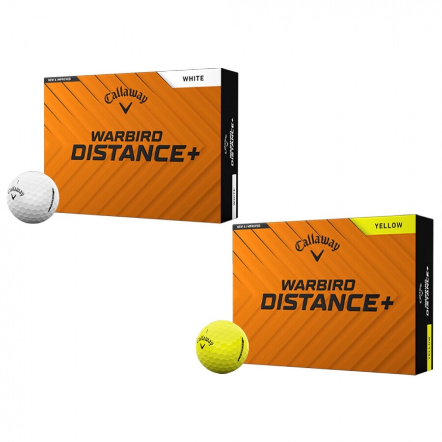[캘러웨이정품] 로고무료인쇄 25년 워버드 디스턴스 + (WARBIRD) 골프공 (12구 2피스) GF
