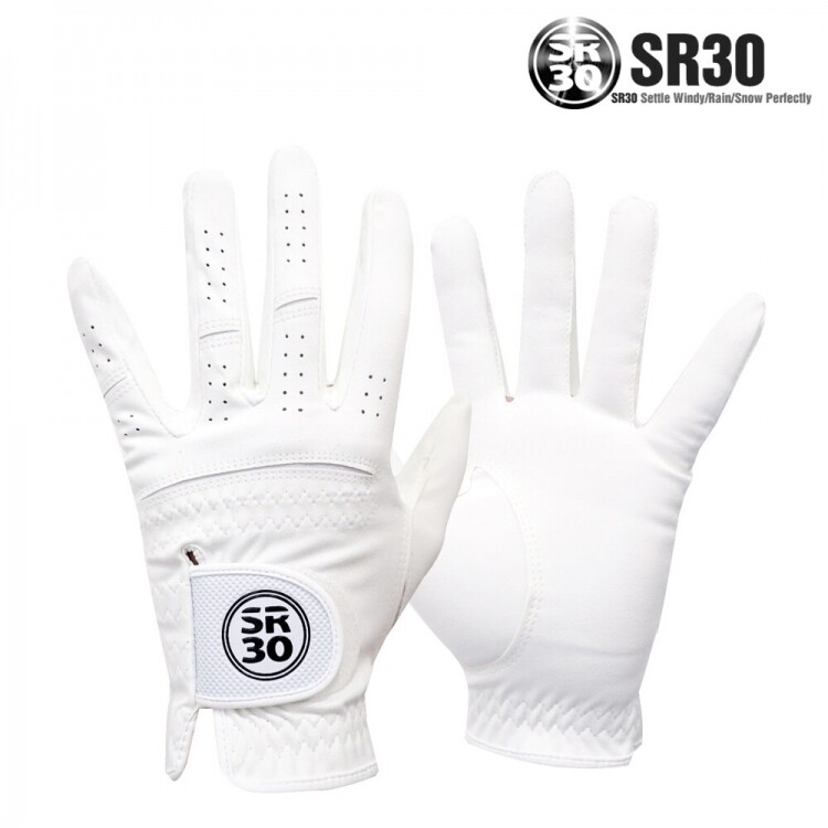 [SR30] 왼손 스페셜 화이트 골프장갑 남성용