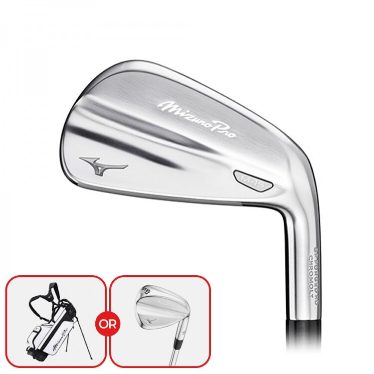 [스탠드백or웨지 증정][한국미즈노정품] 미즈노프로 25년 M-15 남성 스틸 아이언세트(4-PW) 커스텀제작 GF