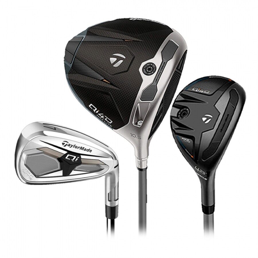 [테일러메이드정품] QI4D MAX LITE 여성용 조합 풀세트 (D+U+I) A강도 GF