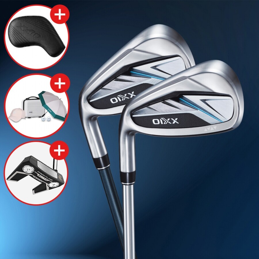 [클리브랜드 퍼터증정][던롭스포츠 코리아]젝시오14 남성 좌타 8개 남성 아이언세트 GF