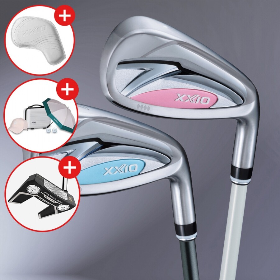 [클리브랜드 퍼터증정][던롭스포츠 코리아] 젝시오14 여성 7개 아이언세트 GF