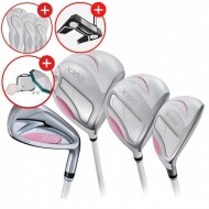 [클리브랜드 퍼터증정][던롭스포츠 코리아] 젝시오14 여성용 화이트 풀세트 (D+W+U+IR) GF