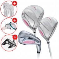 [클리브랜드 퍼터증정][던롭스포츠 코리아] 젝시오14 여성용 화이트 풀세트 (D+W+IR) GF