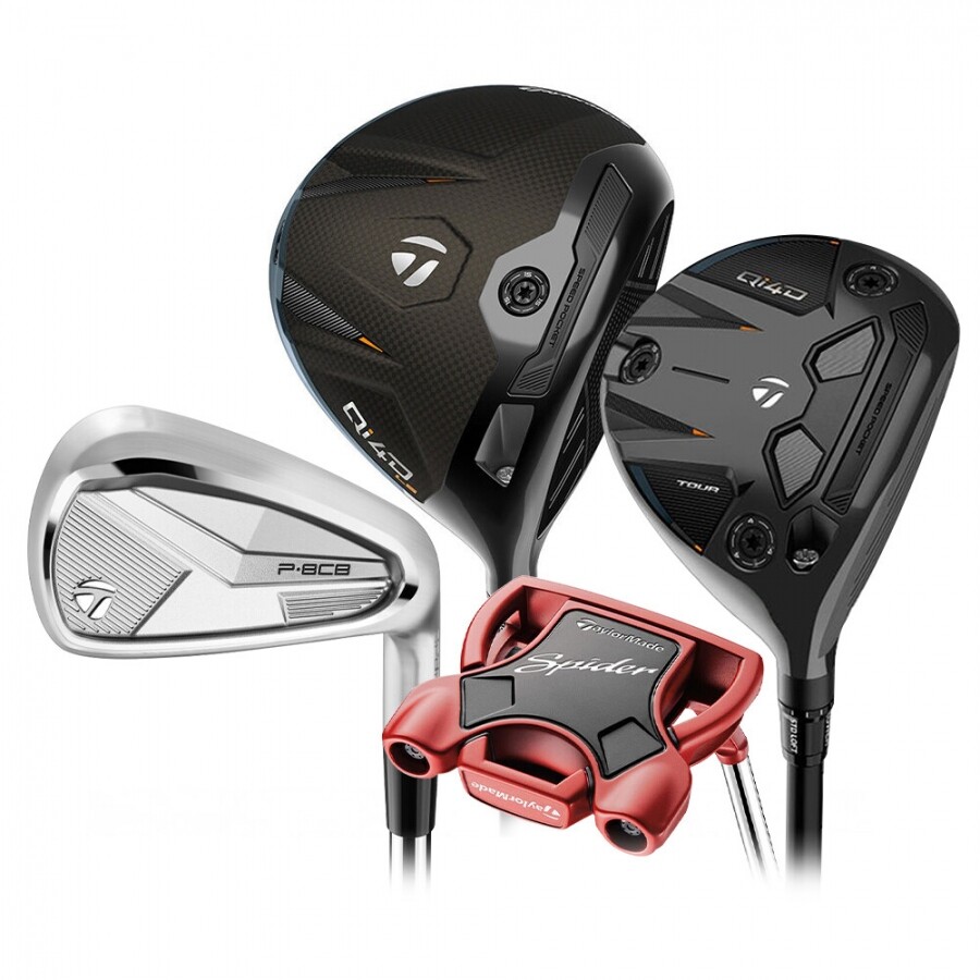 [테일러메이드코리아] QI4D LS 남성용 풀세트 조합풀세트 (D+W+P8CB IR+PT) GF