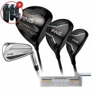 [삼양인터내셔날 정품] 핑 G440K&G440 남성용 조합풀세트 I240 스틸 S(퍼터증정) GF