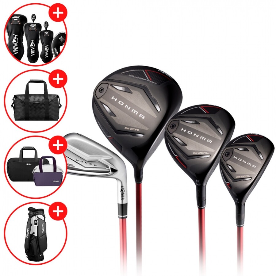 [혼마골프 정품] 혼마 비즐4 BeZEAL4 남성용 조합풀세트 카본 아이언(D+W+U+I) GF